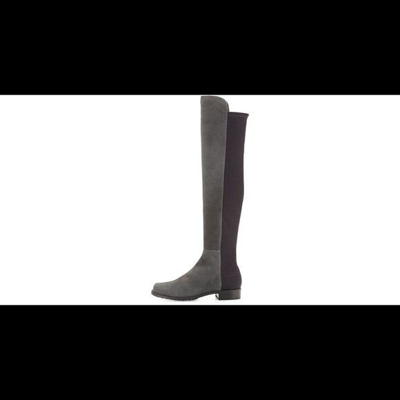 Stuart weitzman suede grey boots - Picture 5 of 5